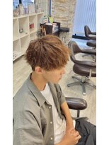 クレア(CREA)&nbsp;ツイストスパイラルパーマツーブロマッシュメンズパーマ