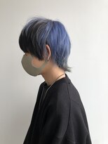 エム(EM) ブルー/デジタルパーマ/チェリーブラウン/下北沢