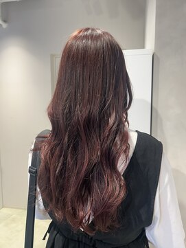 エイト ヘアサロン 渋谷本店(EIGHT) ブリーチなしダブルカラー×ピンクブラウン