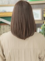 カバーヘア ブリス 大宮西口(COVER HAIR bliss)&nbsp;■うざバンググレーベージュエアストレート308-2大宮30代40代