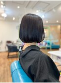 美髪似合わせカット/縮毛矯正/ボブ/イメチェンワイドバング