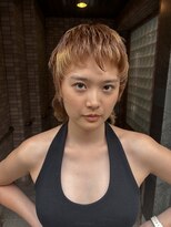 ナループロアツム(Nalu pu loa Tsum)&nbsp;ポイントブリーチ/外国人風パーマ/マレットヘア