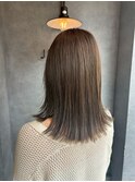 髪質改善透明感カラー顔まわりレイヤーカット韓国20代30代40代