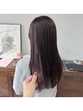 ヘアー アイス 御器所本店(HAIR ICI) ブリーチなしカシスレッド暖色カラー冬カラー春カラーレイヤー