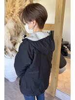 ソラ 京都桂川店(SORA.)&nbsp;小顔見え☆大人可愛いくびれハンサムショート◎