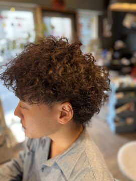 ロゴヘアー(LOGO) メンズツイストスパイラル