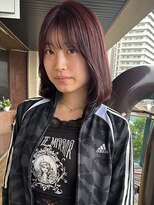 フィルム(FiLMs)&nbsp;透明感ブラウン/ミディアム/レイヤーボブ