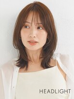 アーサス ヘアー デザイン 石岡店(Ursus hair Design by HEADLIGHT)&nbsp;小顔似合わせ大人くびれミディアムレイヤー韓国ワンホンレイヤー