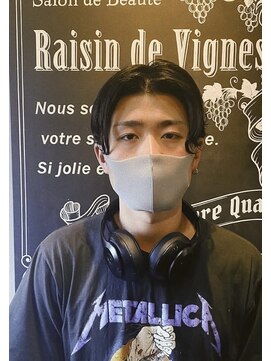 グレープバイン 辻堂(GRAPEVINES) メンズニュアンスパーマ