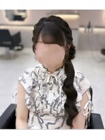 アリエス 八重洲店(Aries)&nbsp;サイドおだんごポニー