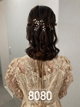 はればれ 横浜東口店(8080) ねじりハーフアップ