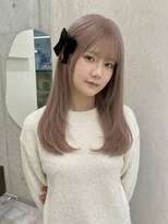 ワンズミラー 原宿(ONE's MIRROR) ハッシュカットグレージュデザインカラーツートンカラー原宿駅