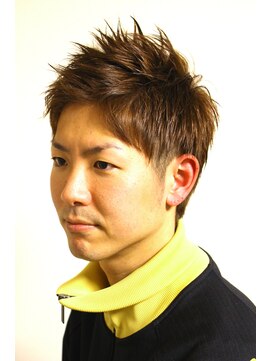 アンプヘアー(a.m.p hair) 爽やかメンズ2ブロックショート