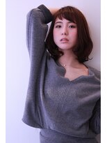 フロート 小阪店(float) ショートバングで大人っぽさに小粋な遊び心を…。