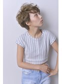 [buzz-Hair make] ショート（ハイグラデーション）