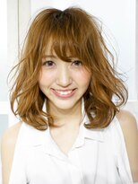 ヴェスパー(Vesper) ☆ふんわり可愛いハネ感のゴールドベージュレイヤーボブ☆