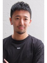 メリケンバーバーショップ コウベ(MERICAN BARBERSHOP KOBE)&nbsp;ワイルドアップバングビジネスソフトツーブロック#m