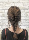 ユルフワ編みおろしスタイル