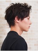 かきあげ無造作☆スタイリングメンズショート