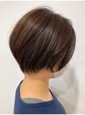 【HEADS本八幡】ショート_ショートボブ_丸みショート