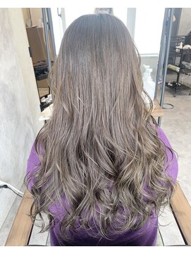 ヘアスタジオニコ(hair studio nico...) スモーキーアッシュ