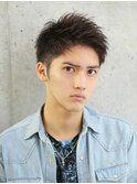 アップバングショート