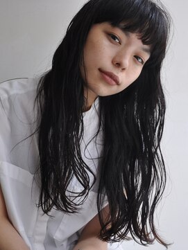 ヘアーサロン サボイア(HAIR SALON SAVOIA) ロングと黒髪と前髪が大人かわいい