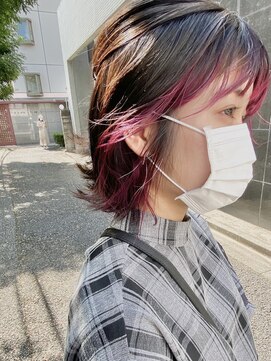 メルクマール(MERKMAL) ラズベリーフレーミングカラー 学割U24