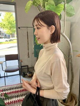 ヘアー バトン(hair vaton) ピンクベージュ