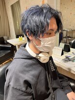 アヴァンス 天王寺店(AVANCE.)&nbsp;MEN'S HAIR ストリート×ネイビーアッシュ