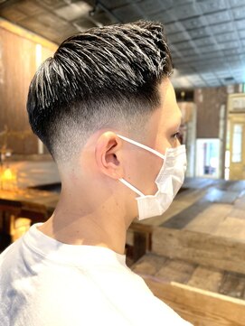 エルエー 大津店(L.A) 刈り上げ低めクラシックなスキンフェード