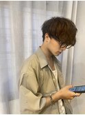 コテでまいたような質感のツイストスパイラル