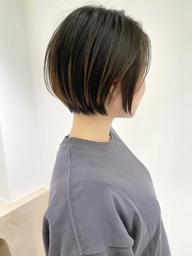 ウル 名古屋栄(ulu) スタイリング簡単ショートボブ