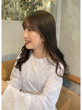 ヘアーミュゼ 井田店(Hair Musee) グレージュ　×  インナーカラー