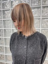 サンクプロジェクト(cinq PROJECT)&nbsp;ダブルカラーベージュカラーローライトカラーハイトーンカラー