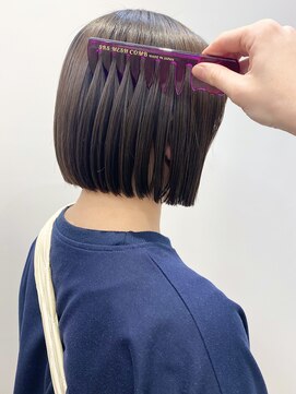 モリオフロムロンドン 松戸店(Morio from London) 【松戸　石山】ナチュラルストレートボブぷつっとボブ20代