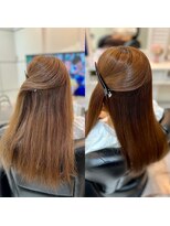 ワンヘアーアシスト(ONE HAIR assist) 【ONE HAIR】ONEHAIR式艶髪特化縮毛矯正☆