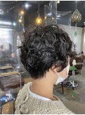 くせ毛風パーマ