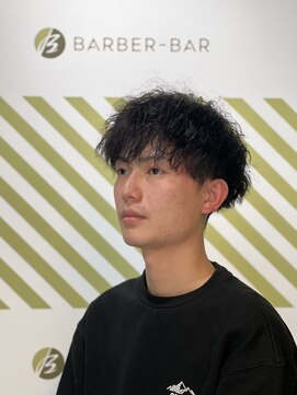 バーバーバー 高坂(BARBER－BAR) スパイラルパーマ