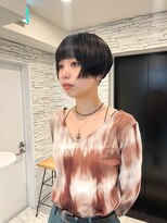 メモリーズ 表参道(Memories)&nbsp;ショートヘア/ボブ/可愛い丸み/簡単スタイリング/20代30代