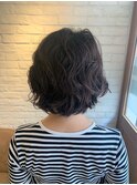 大人のゆるパーマ