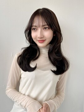 シエルバイアフロート(ciel by afloat) シースルーバング/顔周りカット／くびれヘア／自由が丘