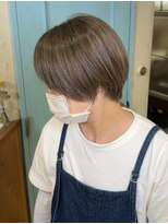 ヘアーミュゼ 井田店(Hair Musee)&nbsp;白髪ぼかしカラー×丸みショート