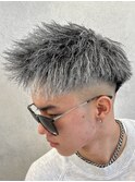 パイルツイスト×ホワイトハイライト