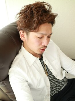 ヘアーサロンブランコ(hair salon blanco)の写真/メンズ施術が得意な山本が女性目線で創るかっこいいスタイルをご提供◇王道～モードスタイルまで幅広い◎