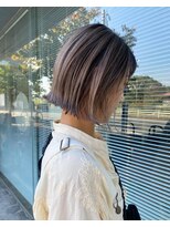 クプラ(Qpula)&nbsp;バレイヤージュ　ボブ