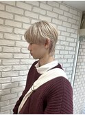 ショートウルフ×ホワイトブロンド【Remii大通】