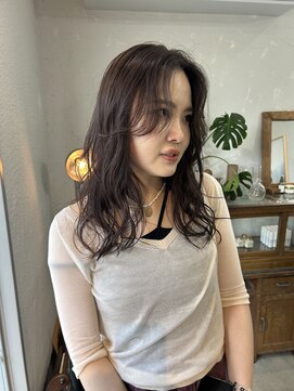 ヘアー バトン(hair vaton) グレージュカラー