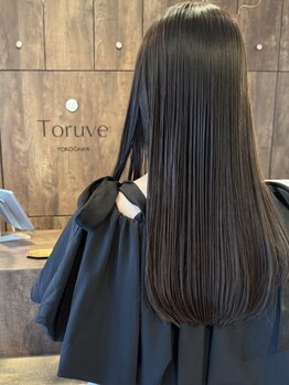 トルヴェ(Toruve)の写真/最高級”amatora”トリートメントで半年後の自分の髪が好きに。髪が綺麗だと女性はより可愛くなれる…！
