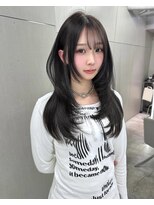 キティー(kiti)&nbsp;レイヤーカット×透けるブラック